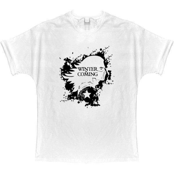 T-shirt Oversize - Winter is coming 6 - Mfest