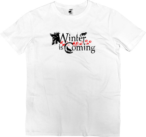 Men’s Premium T-Shirt - Winter is coming 4 - Mfest