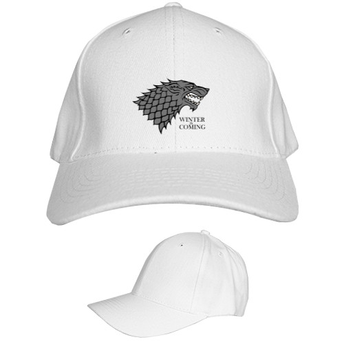 Kids' Baseball Cap 6-panel - Winter is coming 3 - Mfest