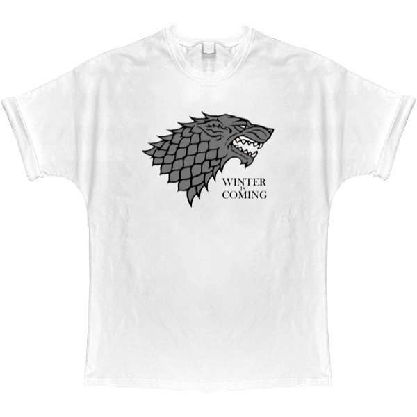 T-shirt Oversize - Winter is coming 3 - Mfest