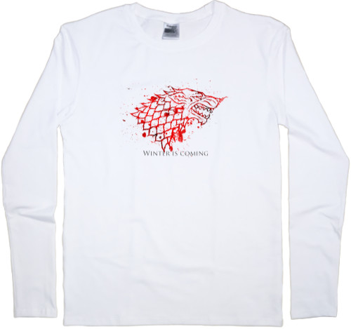 Men's Longsleeve Shirt - Winter is coming 1 - Mfest