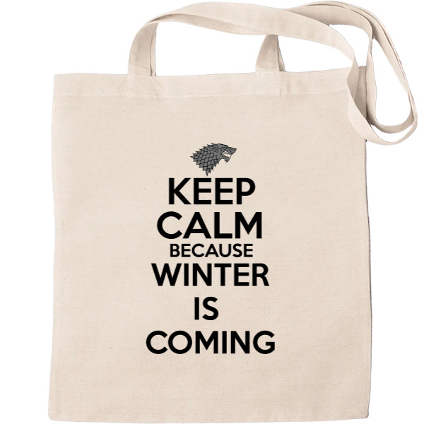 Keep calm winter is coming