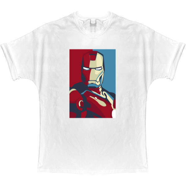 T-shirt Oversize - Iron Man 2 - Mfest