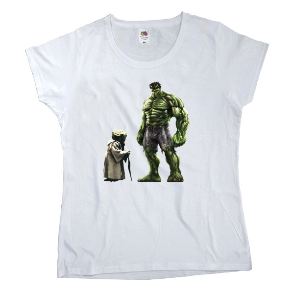 Women's T-shirt Fruit of the loom - Hulk 7 - Mfest