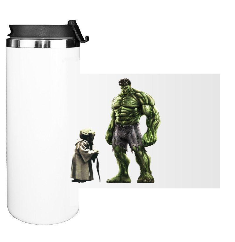 Water Bottle on Tumbler - Hulk 7 - Mfest