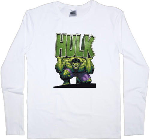 Men's Longsleeve Shirt - Hulk 3 - Mfest