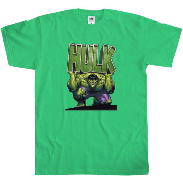 Kids' T-Shirt Fruit of the loom - Hulk 3 - Mfest