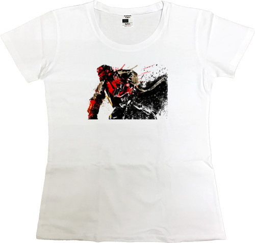 Women's Premium T-Shirt - Нellboy 6 - Mfest