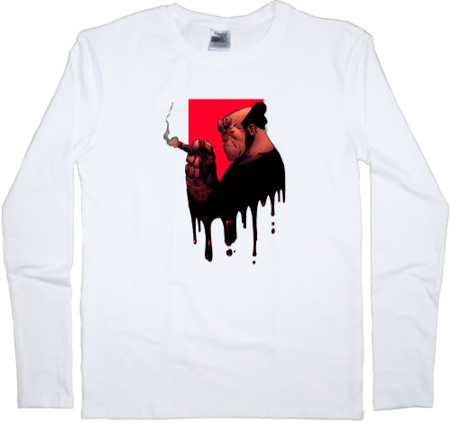 Hellboy - Men's Longsleeve Shirt - Нellboy 5 - Mfest