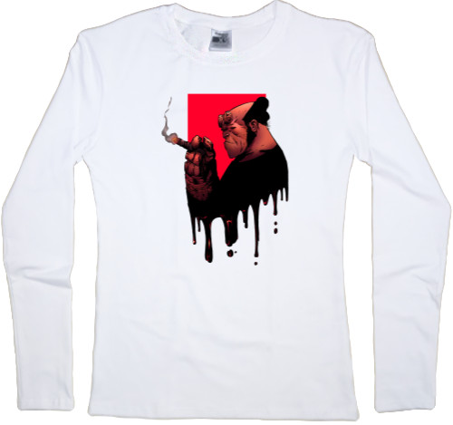 Women's Longsleeve Shirt - Нellboy 5 - Mfest