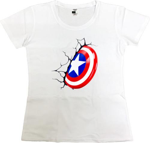 Women's Premium T-Shirt - Captain America 17 - Mfest