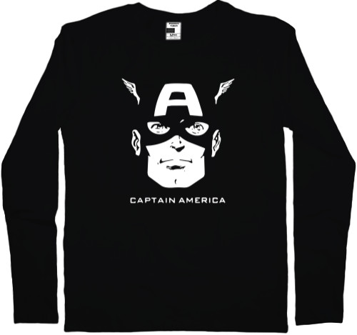 Men's Longsleeve Shirt - Captain America 15 - Mfest