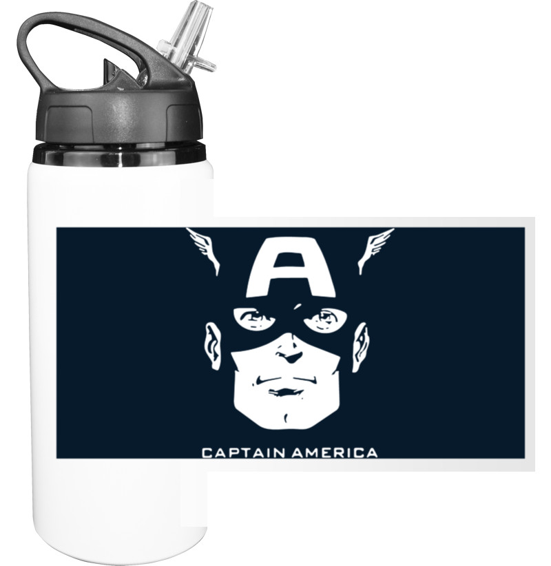 Sport Water Bottle - Captain America 15 - Mfest