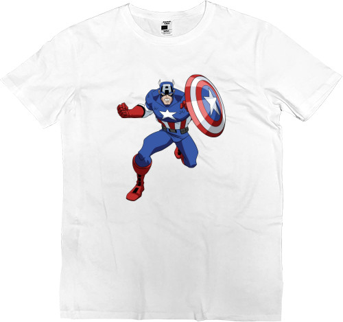 Men’s Premium T-Shirt - Captain America 13 - Mfest