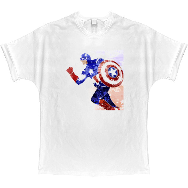 T-shirt Oversize - Captain America 11 - Mfest