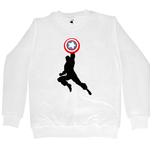 Women's Premium Sweatshirt - Captain America 10 - Mfest