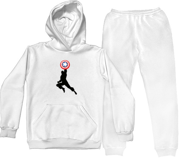 Sports suit for women - Captain America 10 - Mfest