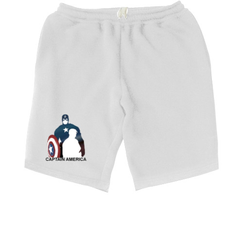 Men's Shorts - Captain America 9 - Mfest