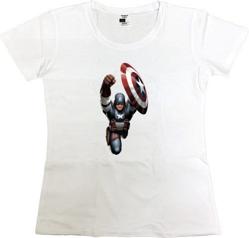 Women's Premium T-Shirt - Captain America 8 - Mfest