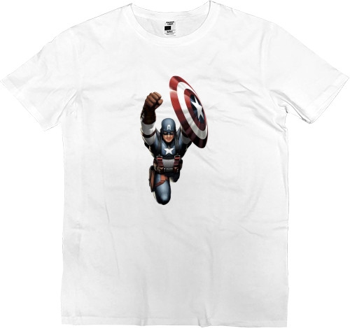 Captain America - Kids' Premium T-Shirt - Captain America 8 - Mfest