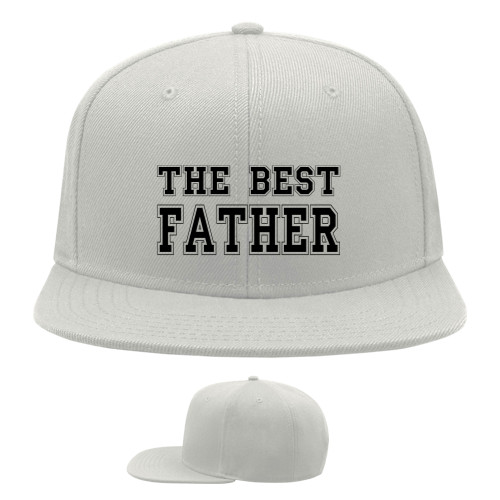 Кепка Снепбек - The best father 3 - Mfest