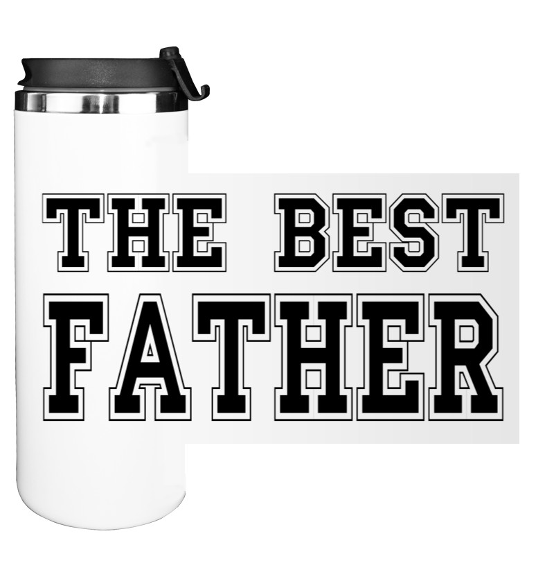 Water Bottle on Tumbler - The best father 3 - Mfest