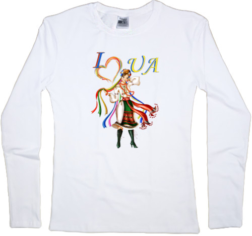 Women's Longsleeve Shirt - Україна 8 - Mfest