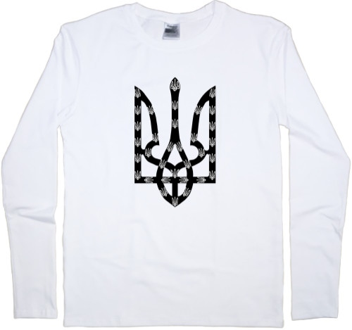 Men's Longsleeve Shirt - Тризубци в тризубце - Mfest