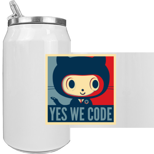 Aluminum Can - Yes we code - Mfest