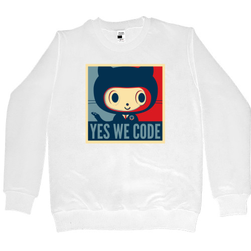 Kids' Premium Sweatshirt - Yes we code - Mfest