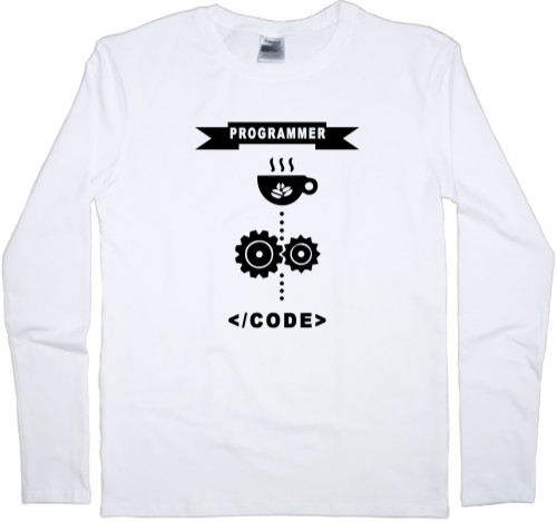 Kids' Longsleeve Shirt - Programmer 1 - Mfest