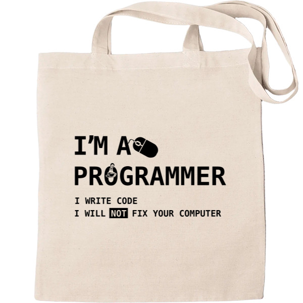 I am a programmer