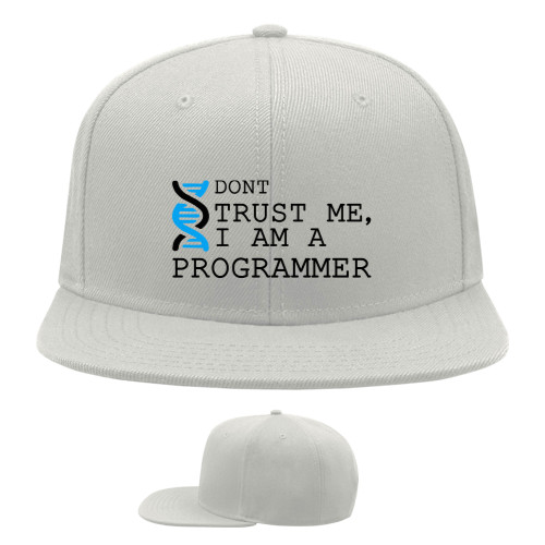 Кепка Снепбек - Dont trast me i am programmer - Mfest