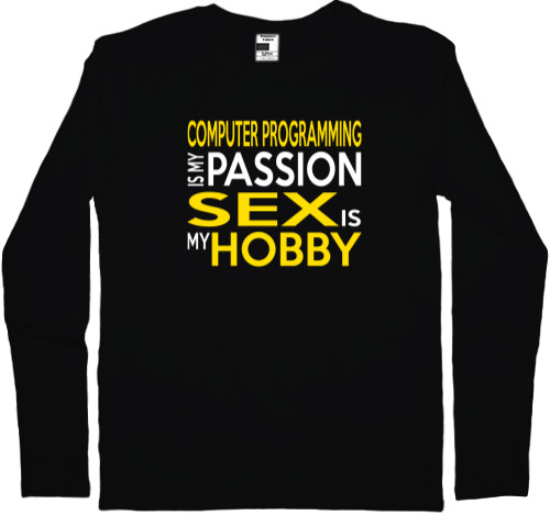 Men's Longsleeve Shirt - Computer programming - Mfest