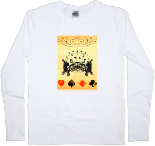 Men's Longsleeve Shirt - Poker - Mfest