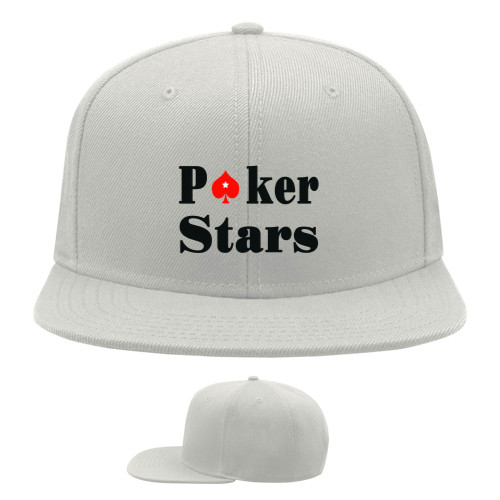 Snapback Baseball Cap - Poker stars - Mfest