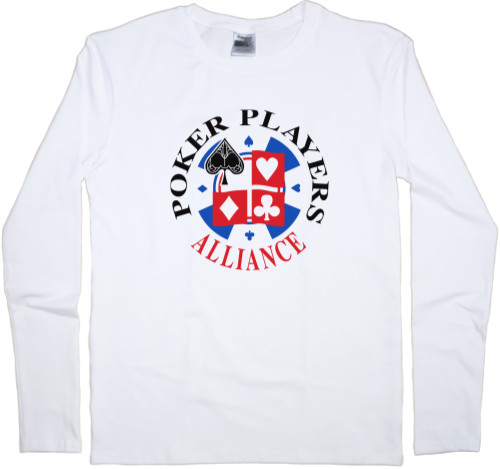 Men's Longsleeve Shirt - poker players - Mfest