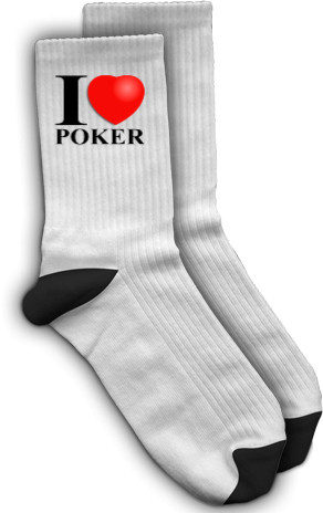 Socks - I love poker - Mfest