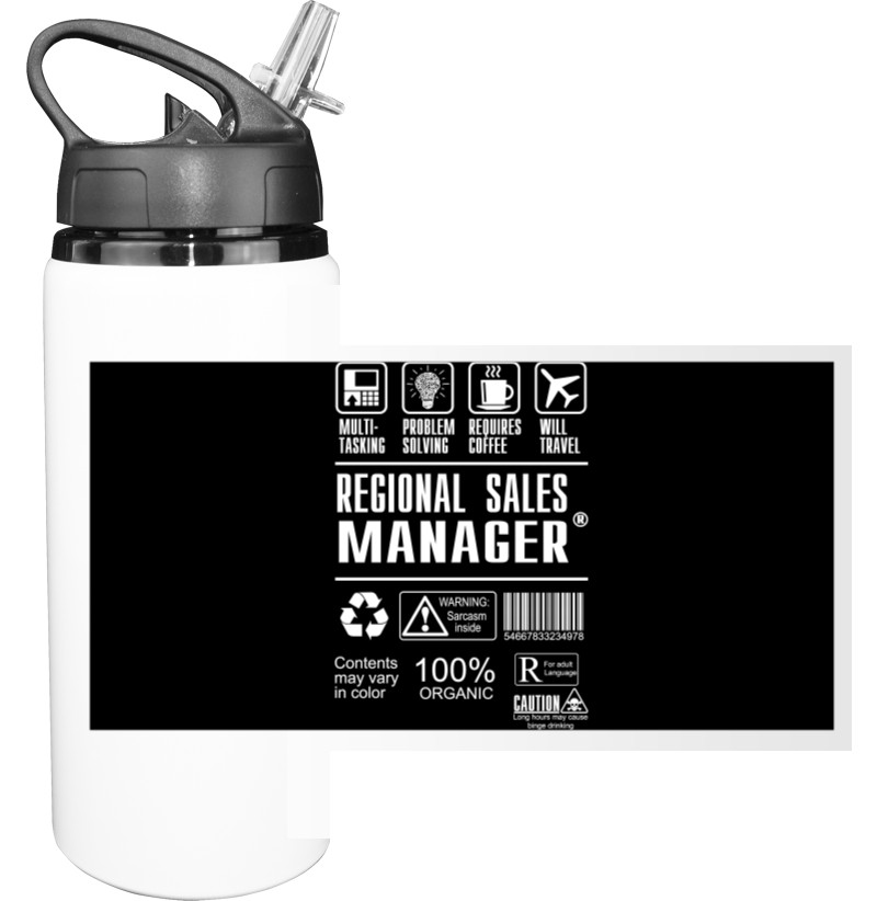 Sport Water Bottle - Manager 1 - Mfest