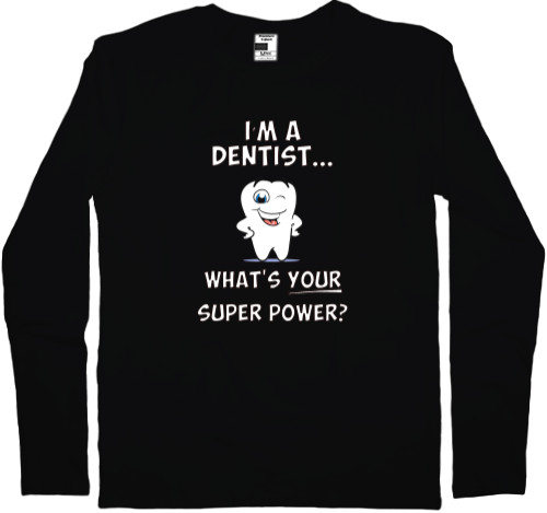 Men's Longsleeve Shirt - Dentist - Mfest