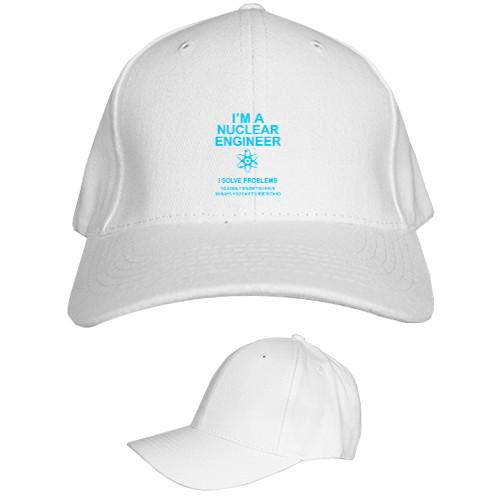 Kids' Baseball Cap 6-panel - Nuclear engineer - Mfest