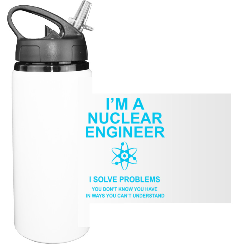 Бутылка для воды - Nuclear engineer - Mfest