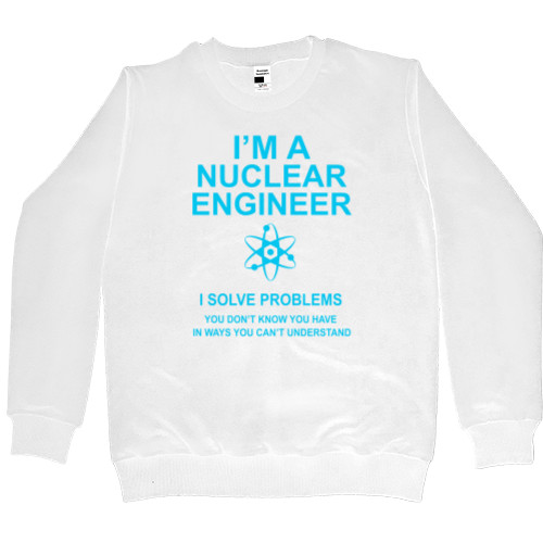 Світшот Преміум Чоловічий - Nuclear engineer - Mfest