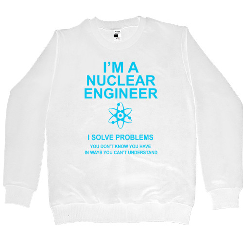 Свитшот Премиум Женский - Nuclear engineer - Mfest