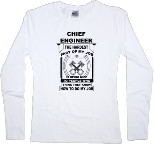 Women's Longsleeve Shirt - Engineer - Mfest