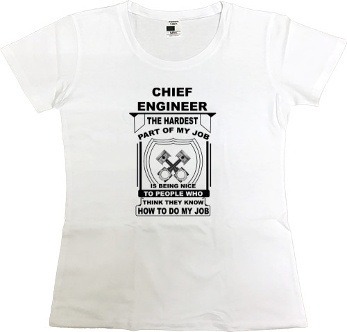 Women's Premium T-Shirt - Engineer - Mfest