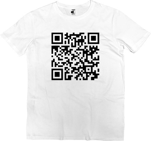 Футболка Преміум Чоловіча - QR - код - Mfest