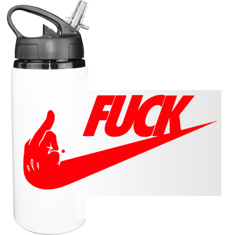 Sport Water Bottle - Fuck - Mfest