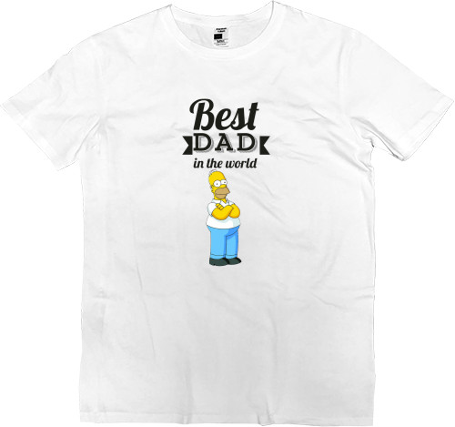 Men’s Premium T-Shirt - Best dad - Mfest