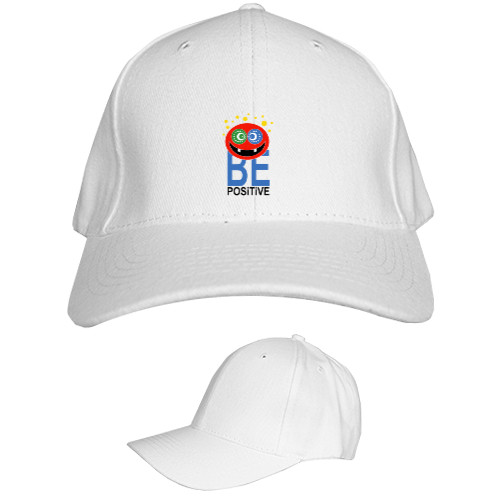 Kids' Baseball Cap 6-panel - Be positive - Mfest